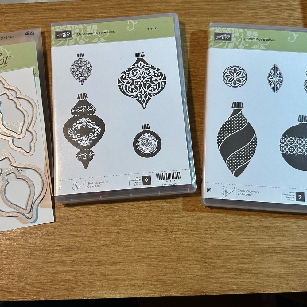 Stampin’ Up Ornament Keepsakes Stamp Set & Framelits